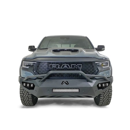 Fab Fours BUMPER TRUCK FRONT One Piece Design Direct Fit Mounting Hardware Included With PreRunner Guard DX21-V4552-1